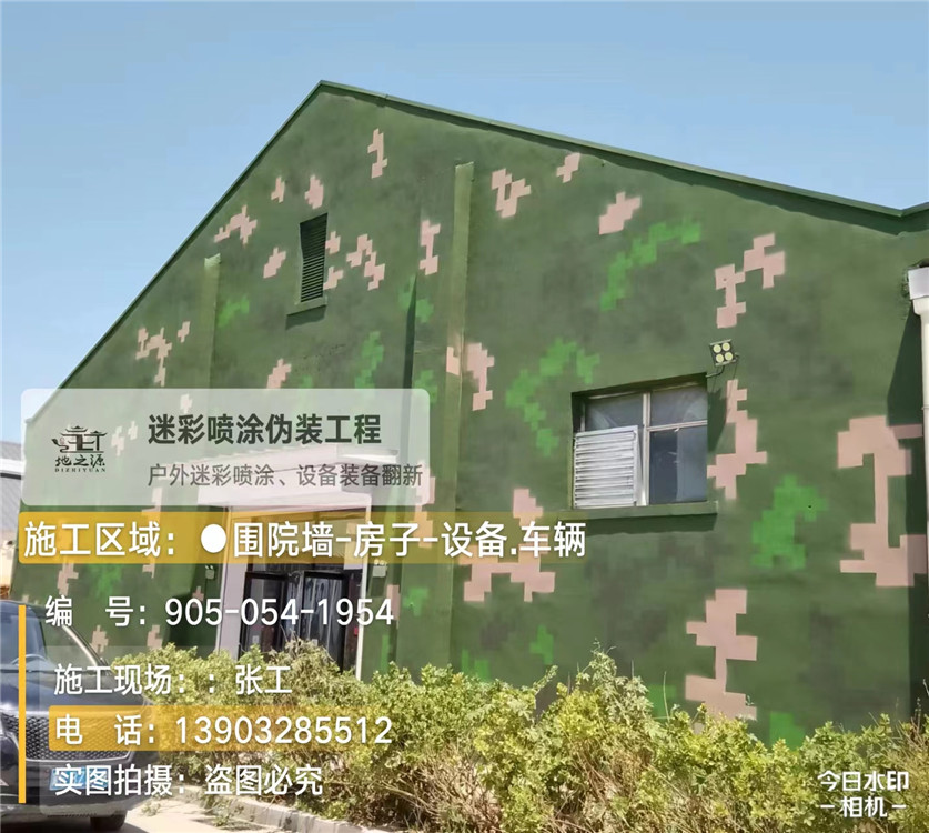 新余外墙数码迷彩漆施工报价清单（100㎡标准墙面测算）